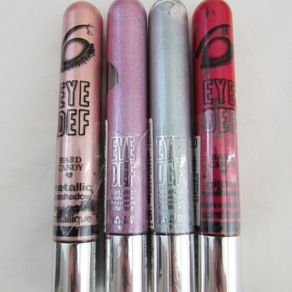 4 Hard Candy Eye Def Metallic Glitter Eyeshadow - Picture 1 of 2